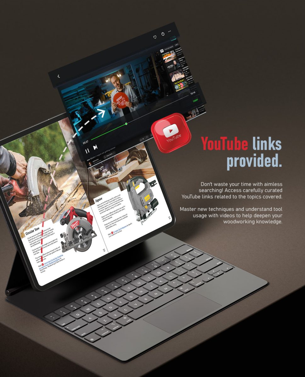 woodworking babysteps feature youtube links